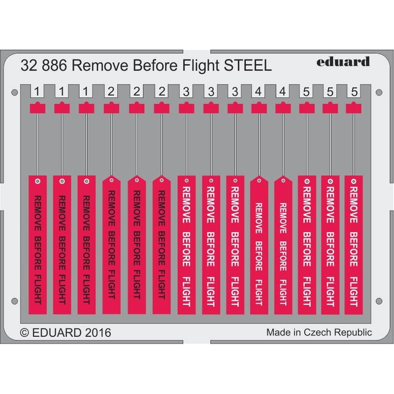 1/32 Remove Before Flight Steel