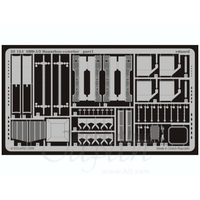 SBD-1/2/3/4 exterior (for Trumpeter)