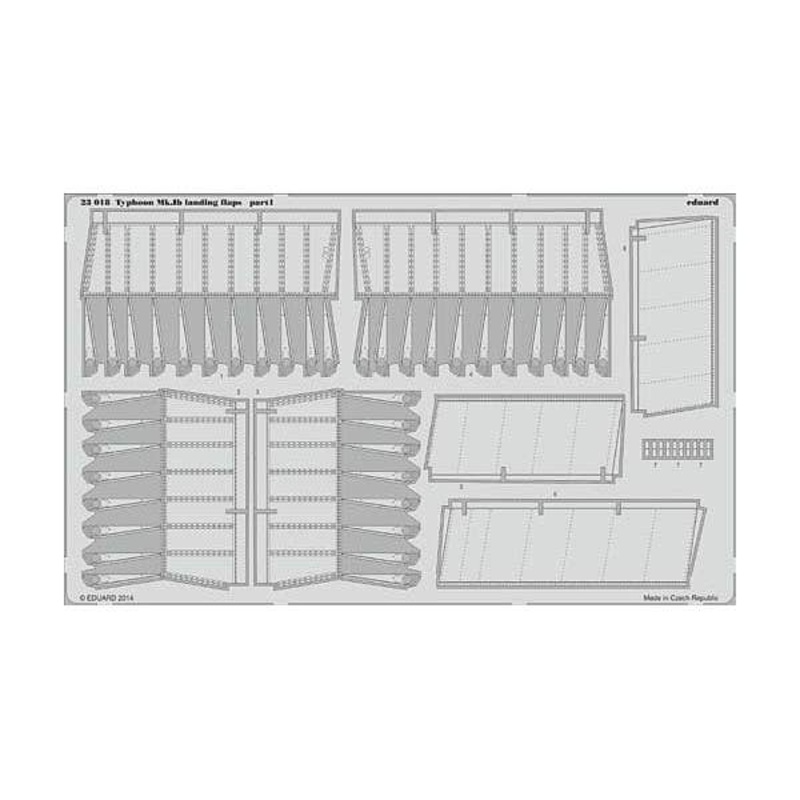 1/24 TYPHOON Mk.Ib Photo-Etched Parts Set (Airfix)