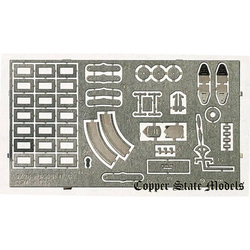 1/28 Fokker D.VII PE Detail Set