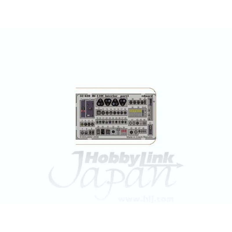 1/32 Bf110C Interior PE Set (for Dragon)