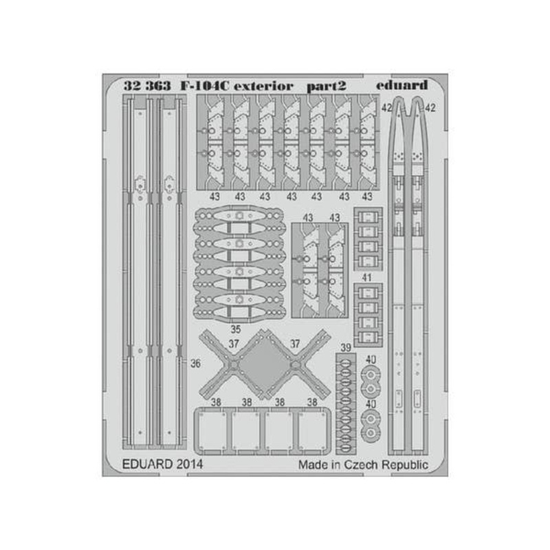 1/32 F-104C Exterior (for Italeri)