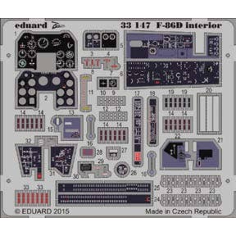 1/32 F-86D interior S.A. (for Kitty Hawk)