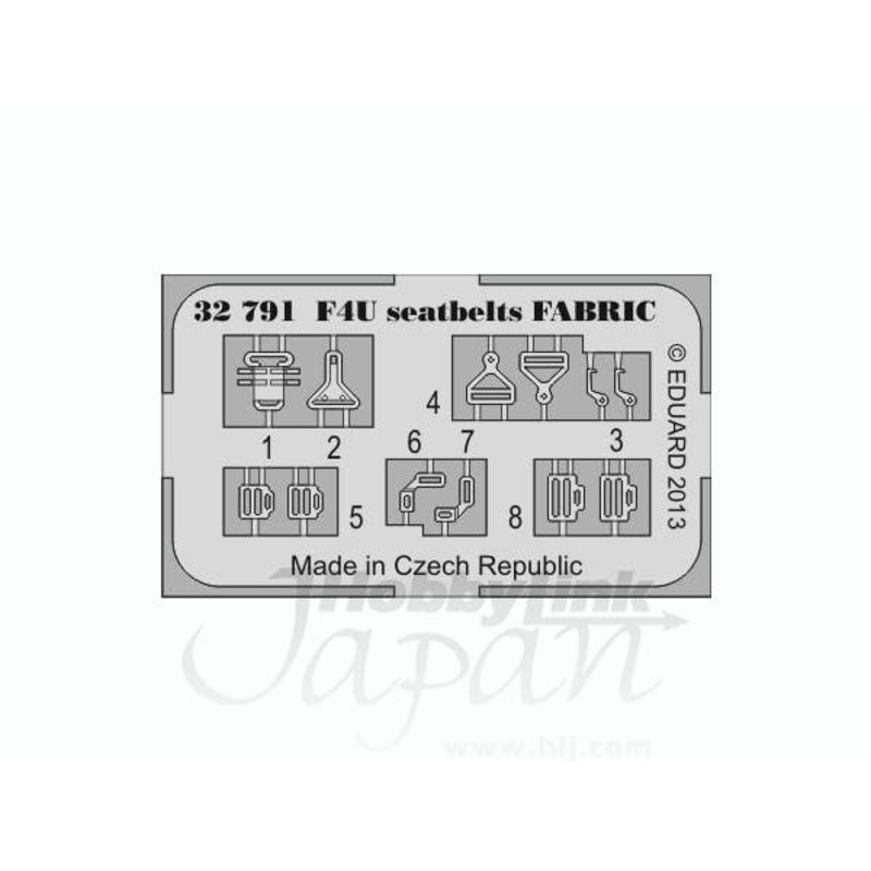 1/32 F4U Seatbelts FABRIC (for Tamiya)