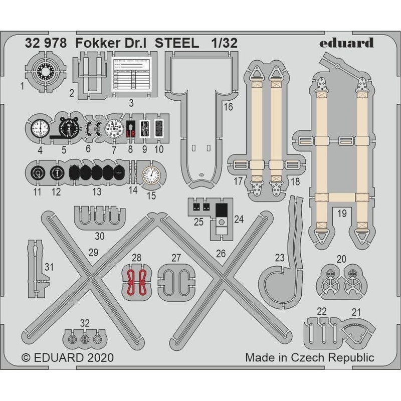 1/32 Fokker Dr.I (for Meng)