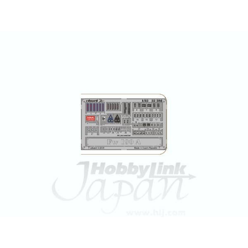 1/32 Fw190 Placards PE Set