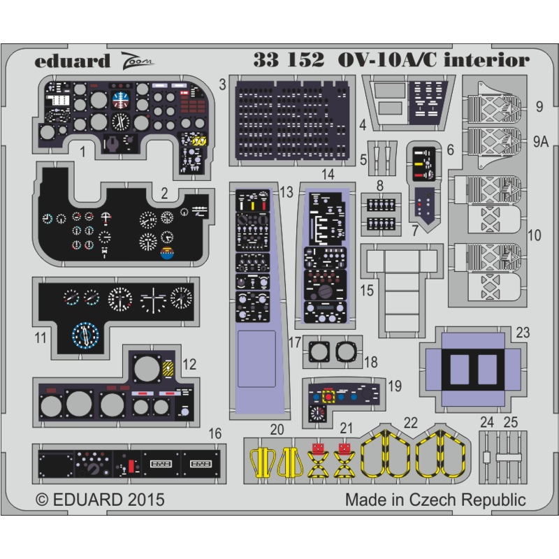 1/32 OV-10A/C Interior (Kittyhawk)