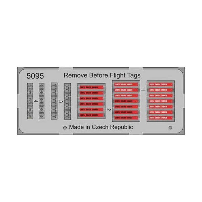 1/32 Remove Before Flight Tags (20pcs)