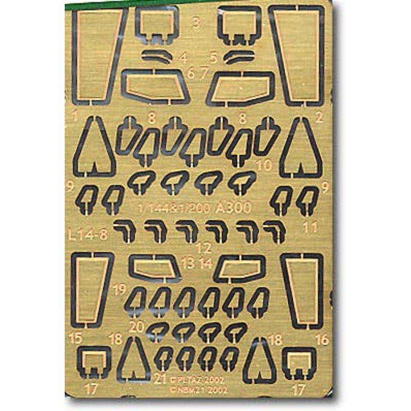 1/144 & 1/200 A300 Photo-Etched