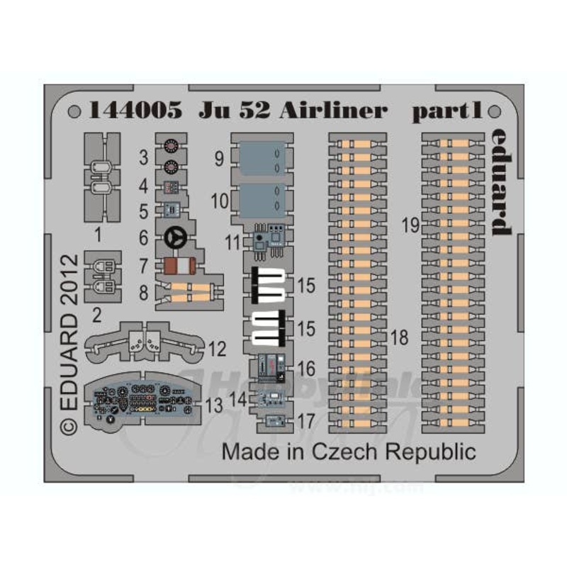 1/144 Ju 52 Airliner (Eduard)