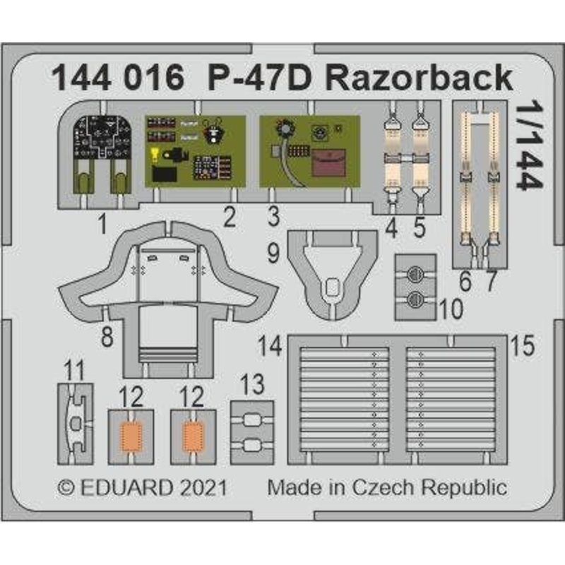 1/144 P-47D Razorback (for Eduard / Platts)