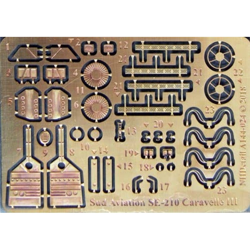 1/144 Sud Aviation SE-210 Caravelle III Detail Set (for A model)