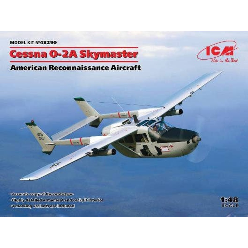 1/48 Cessna O-2A Skymaster, American Reconnaissance Aircraft
