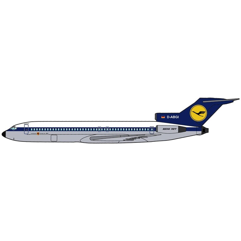 1/72 727-200 Lufthansa
