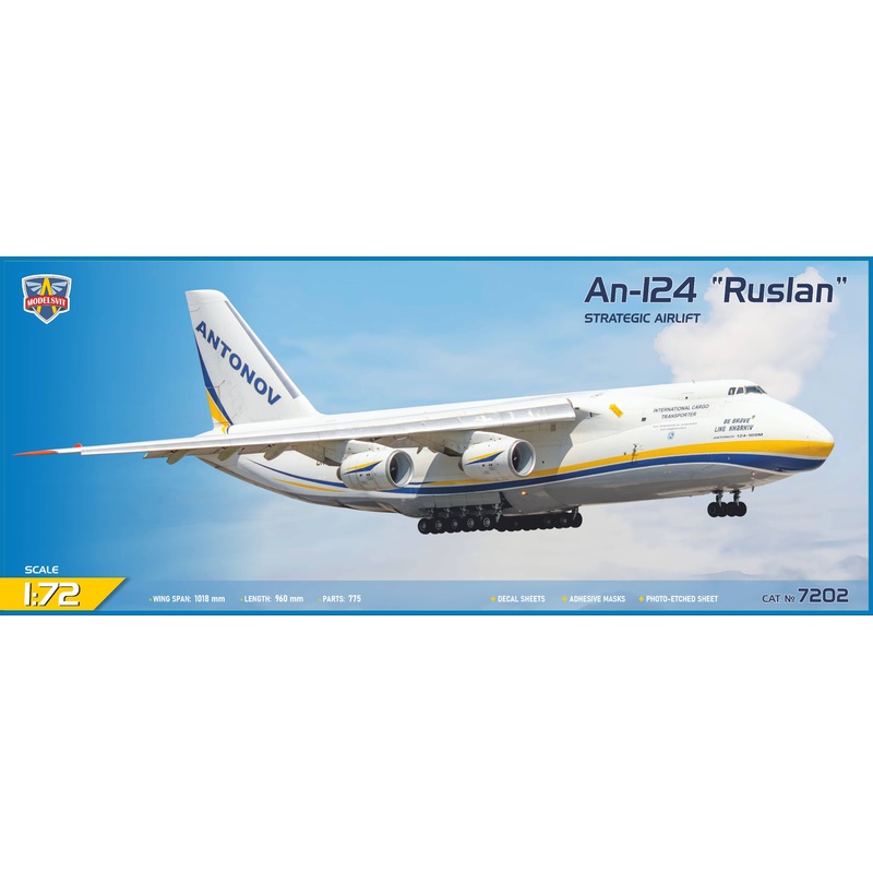 1/72 An-124 Ruslan strategic airlift