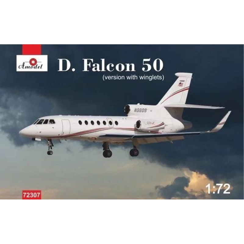 1/72 D. Falcon 50 (version with winglets)