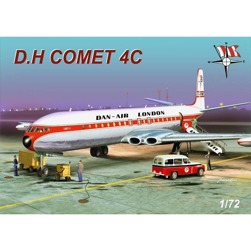 1/72 D.H. Comet 4C Dan-Air London