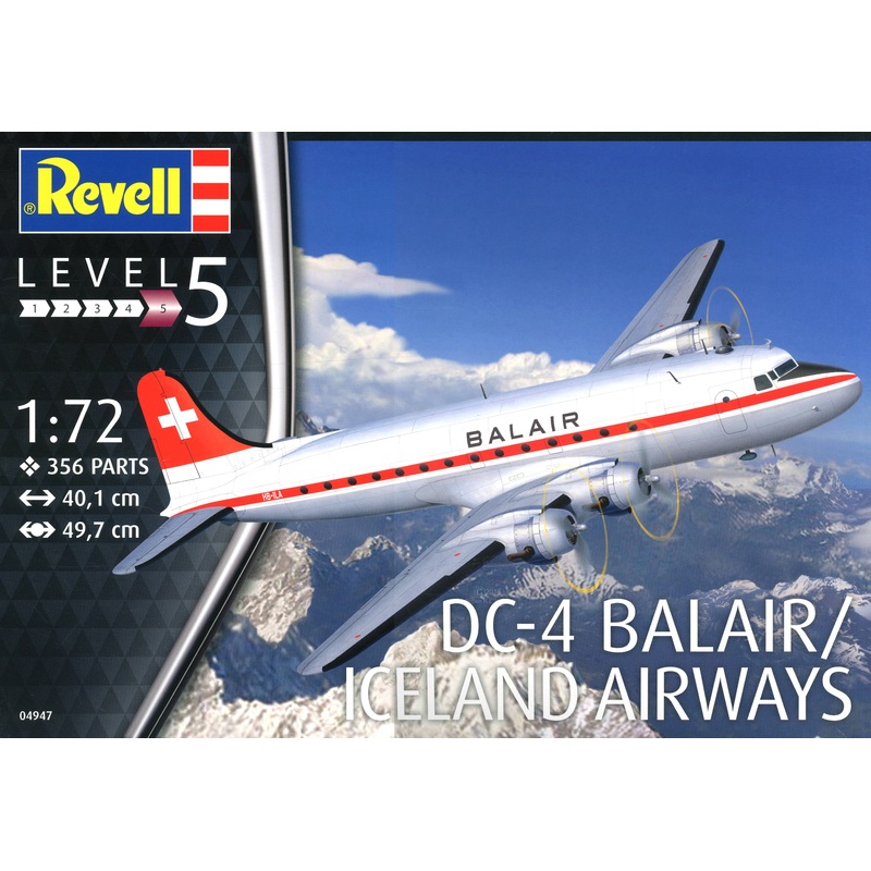 1/72 DC-4 Balair