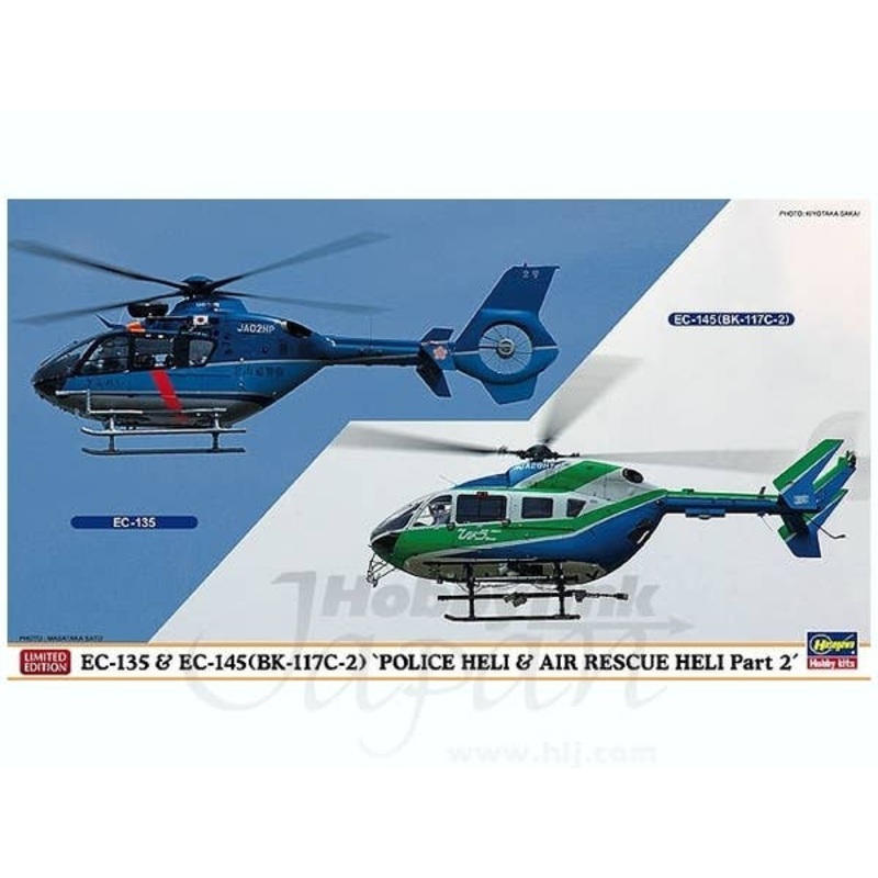 1/72 EC-135 & EC-145 (BK-117C-2) "Police Heli & Air Rescue Heli Part 2"