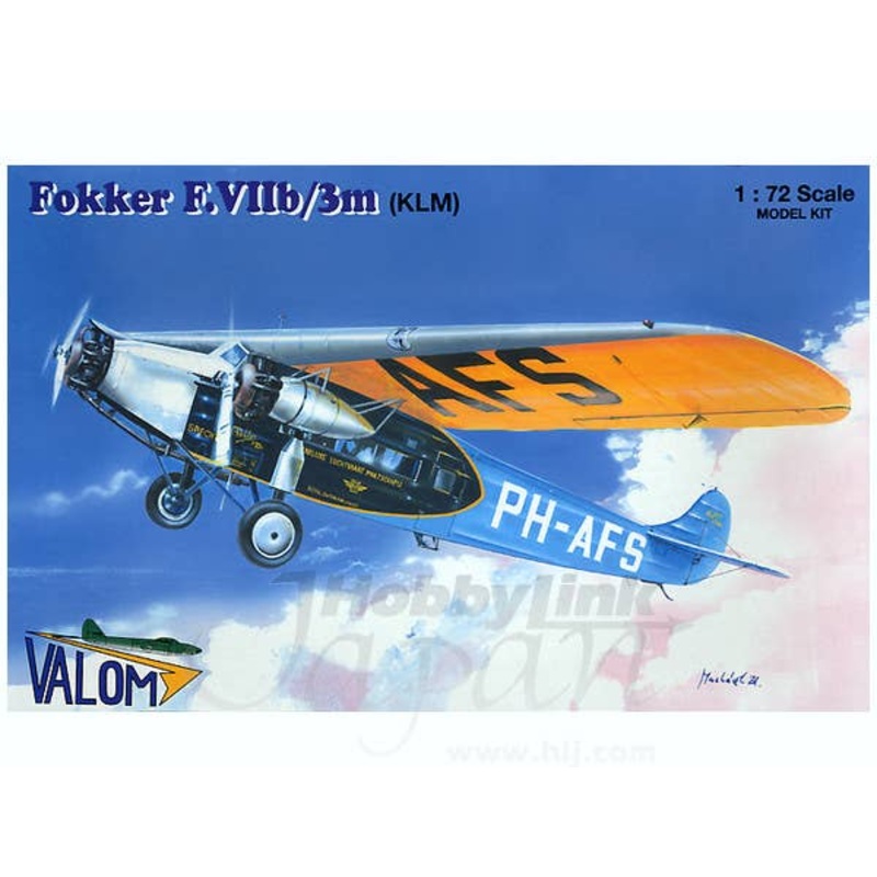 1/72 Fokker F.VIIb/3m (KLM)