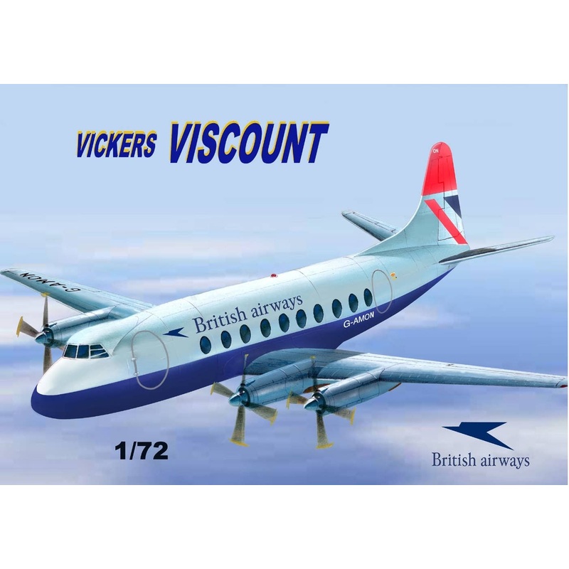 1/72 Vickers Viscount British Airways