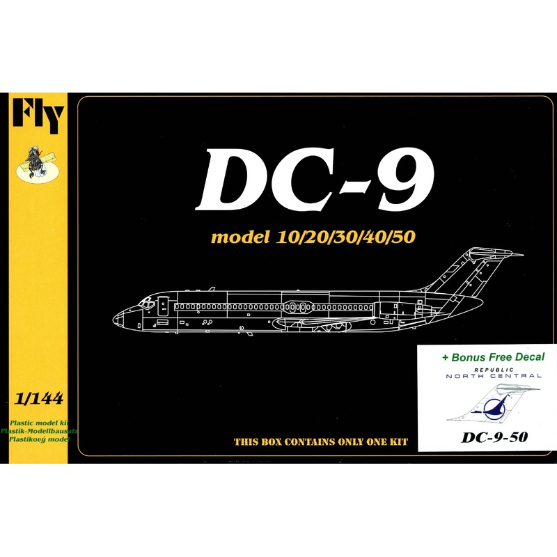 1/144 DC 9-50 North Central / Republic