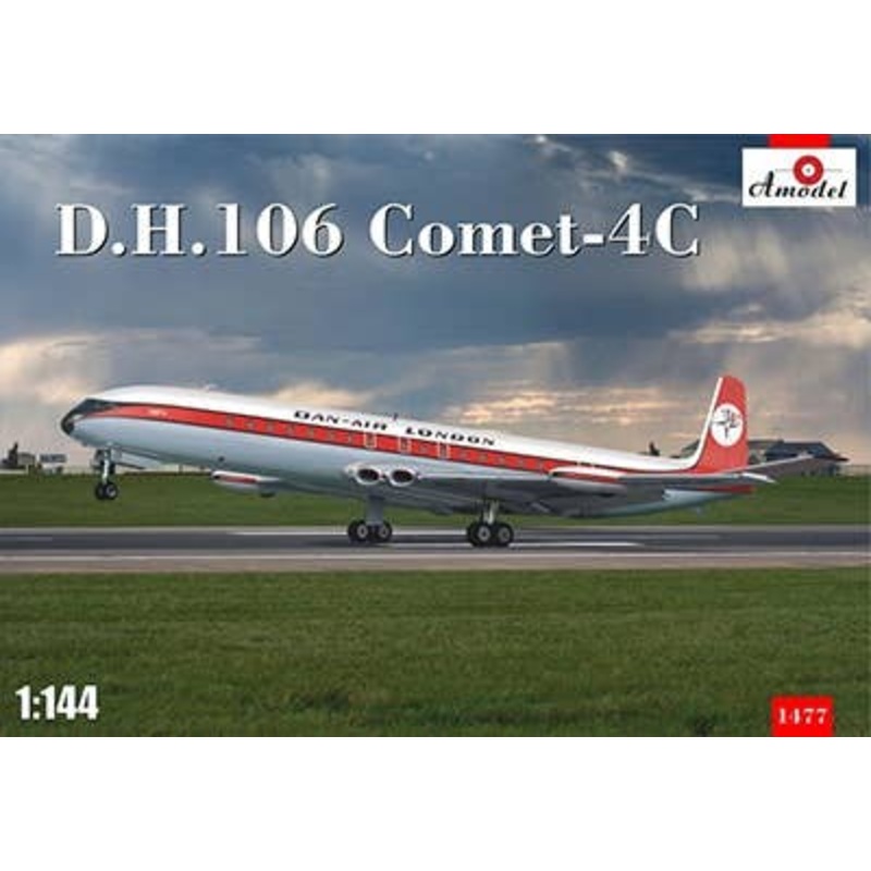 1/144 de Havilland DH-106 Comet 4C Passenger Airliner Dan-Air UK
