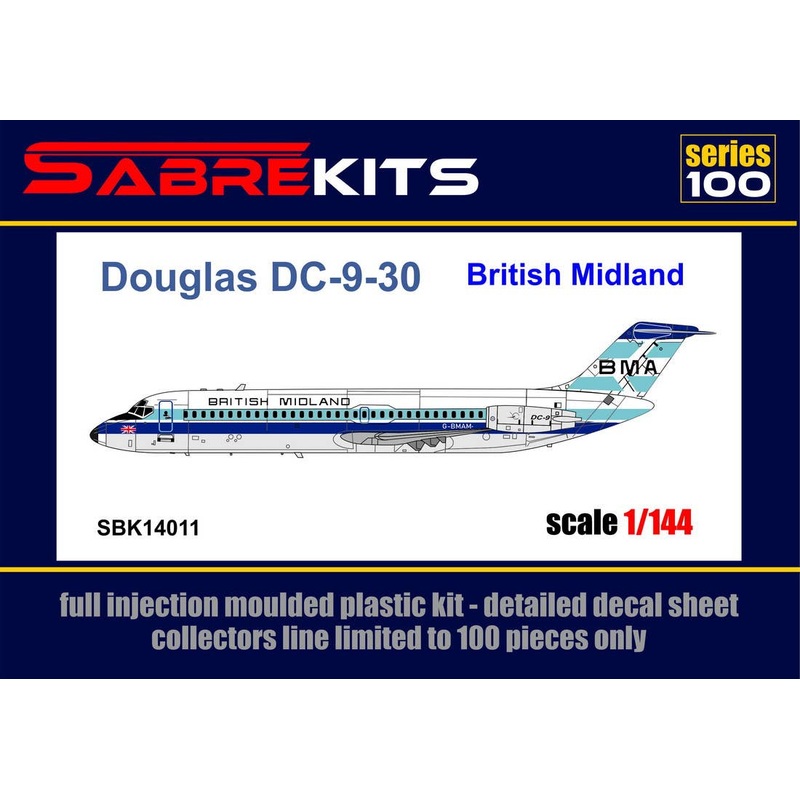1/144 Douglas DC-9-30 British Midland
