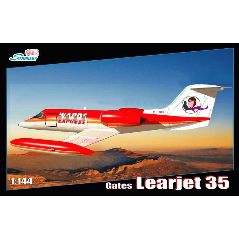 1/144 Gates Learjet 35 Wards Express