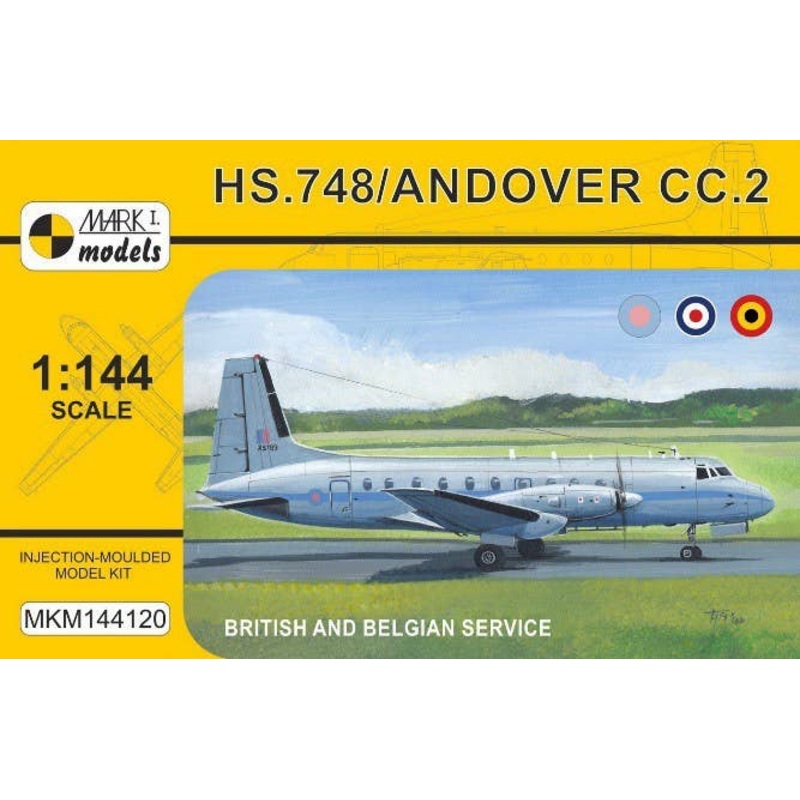 1/144 HS.748 Andover CC.2 British & Belgian Service