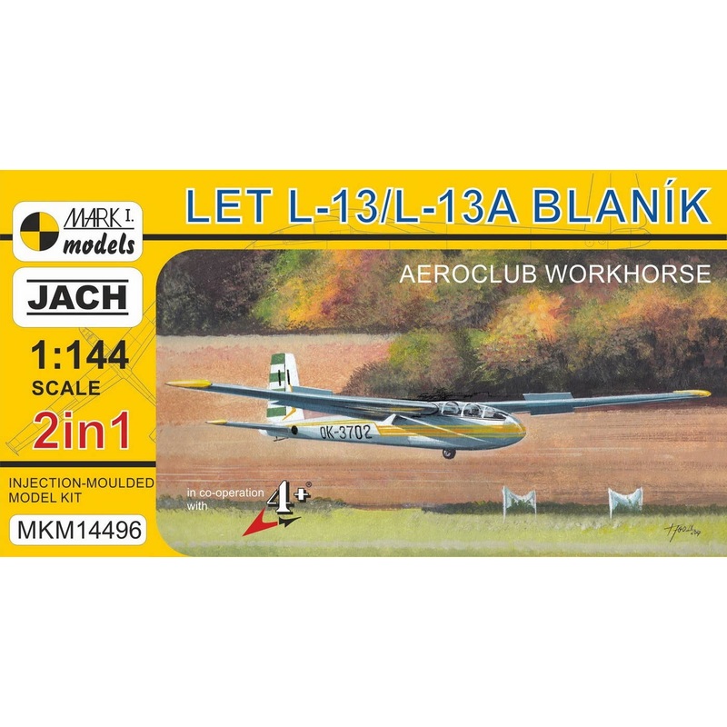 1/144 L-13 Blanik Aeroclub Workhorse (2 in 1)