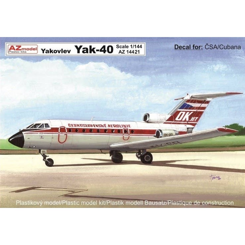 1/144 Yak-40 CSA, Cubana
