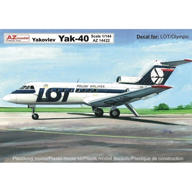 1/144 Yak-40 LOT, Olympic