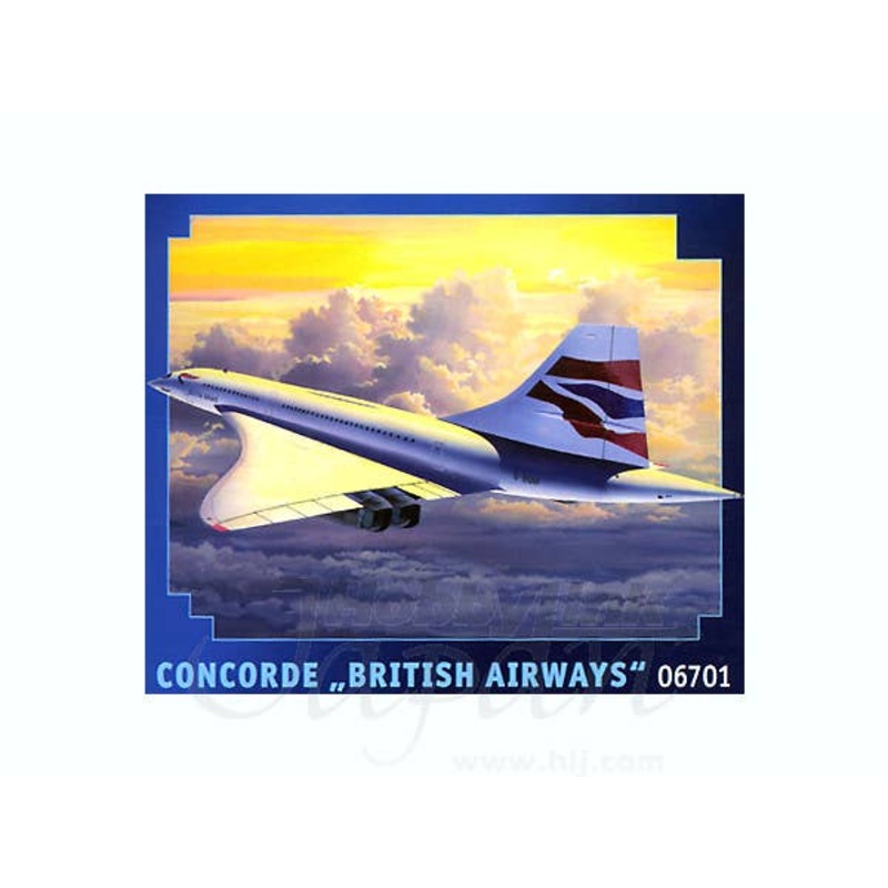 Mini Kit Concorde "British Airways"