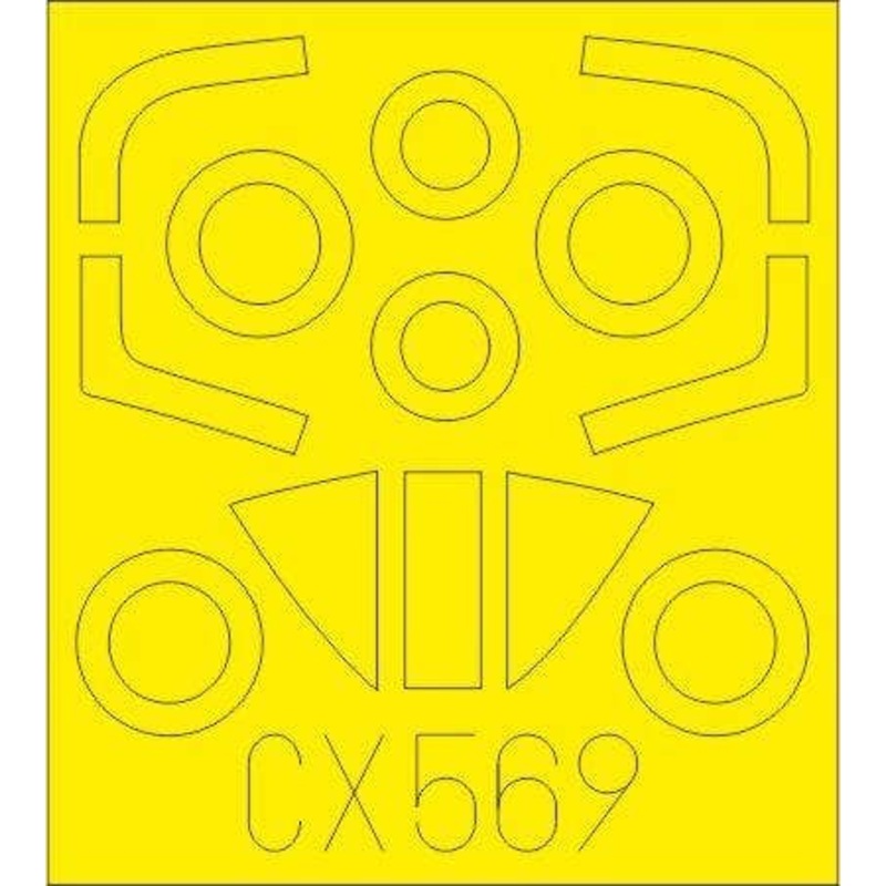 1/72 A-4M Masking Sheet (for Fujimi/Hobby 2000)