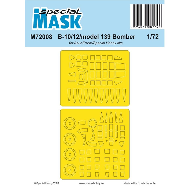 1/72 B-10/12/model 139 Bombe for Azur / Special Hobby