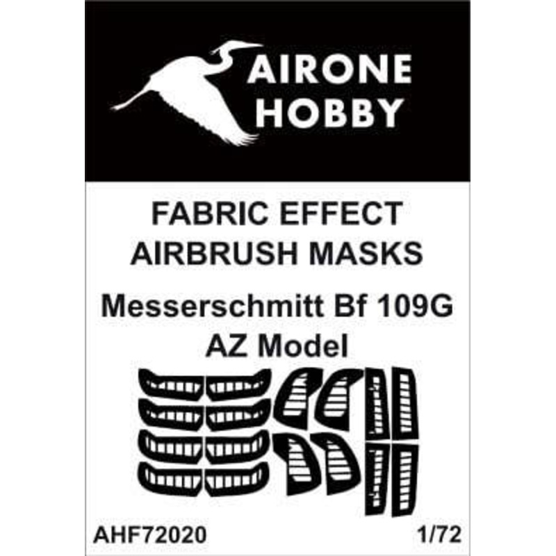 1/72 Bf 109G Fabric Effect Airbrush Mask (for AZ model)
