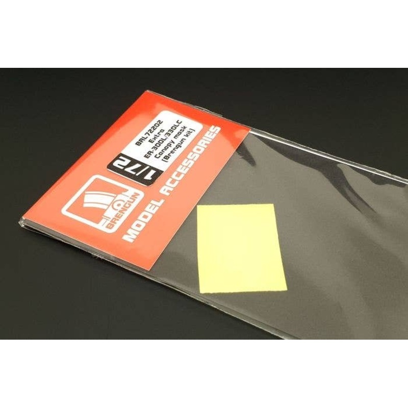 1/72 Extra EA-300L-330LC Canopy Masks (for Brengun)