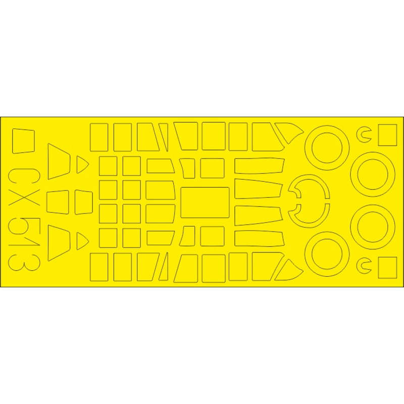1/72 Ju 87B-2/R2 Masking Seal (for Airfix)
