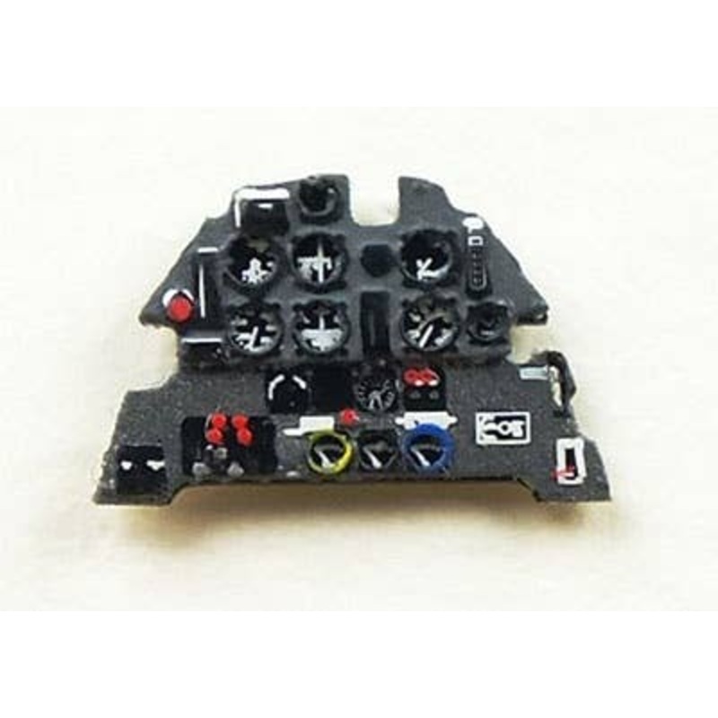 1/72 Messerschmitt Bf109E Colored Instrument Panel Tamiya Etc.