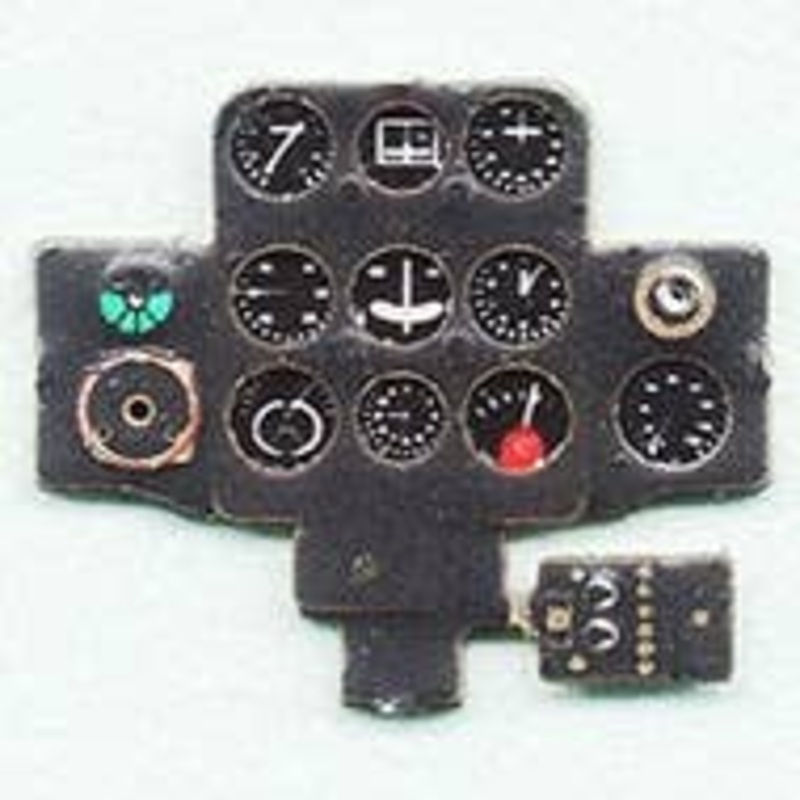 1/72 Polikarpov I-153 Chaika Coloring Instrument Panel Semmer / ICM