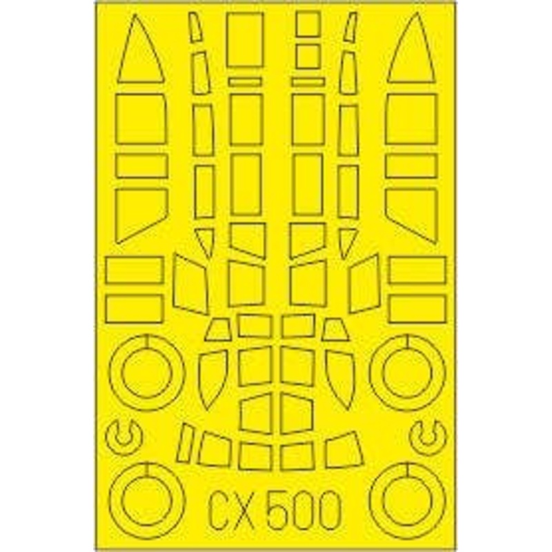 1/72 Q1W1 Tokai/Lorna Masking Sheet (for Fine Molds)