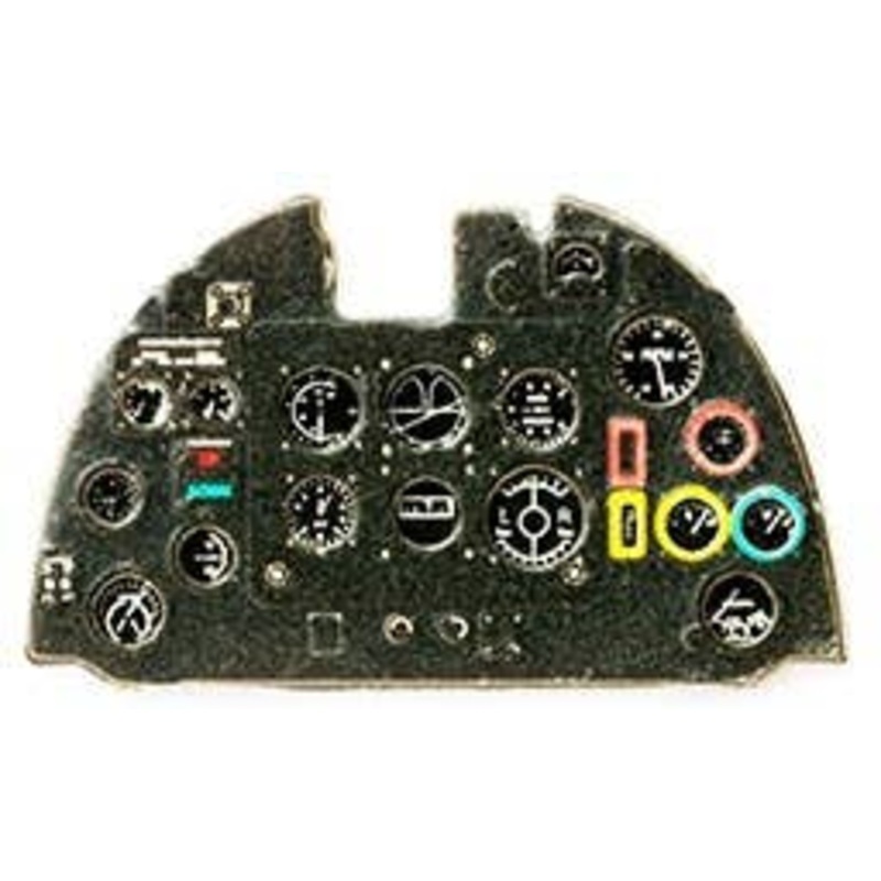1/72 Spitfire Mk.II Colored Instrument Panel Revell