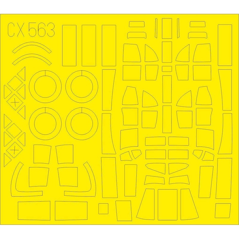 1/72 Wellington GR Mk.VIII Masking Sheet (for Airfix)