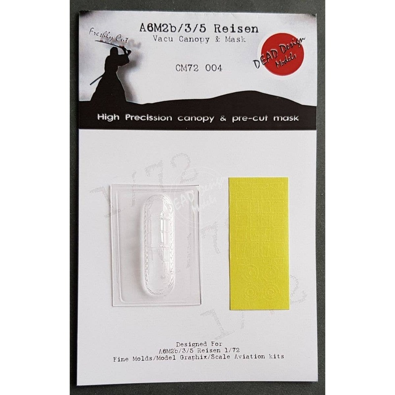 1/72 A6M2b/3/5 Vacu Canopy & Mask