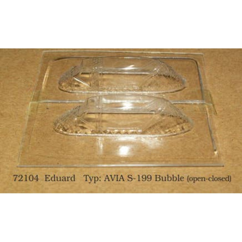1/72 Avia S-199 Bubble open/closed, for Eduard