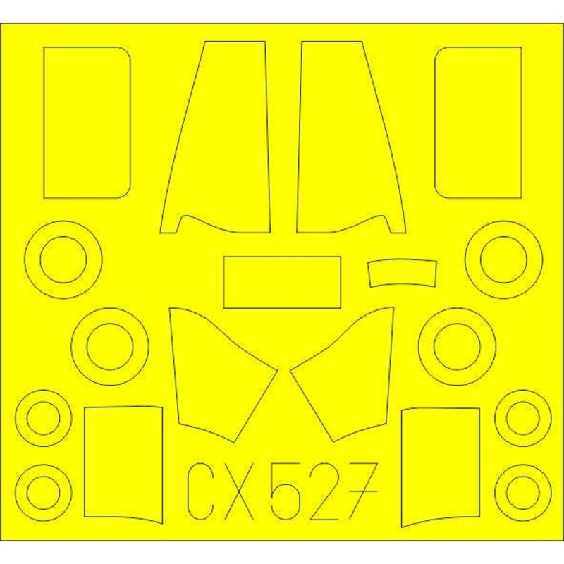 1/72 Do 27 Masking Sheet (for Special Hobby)