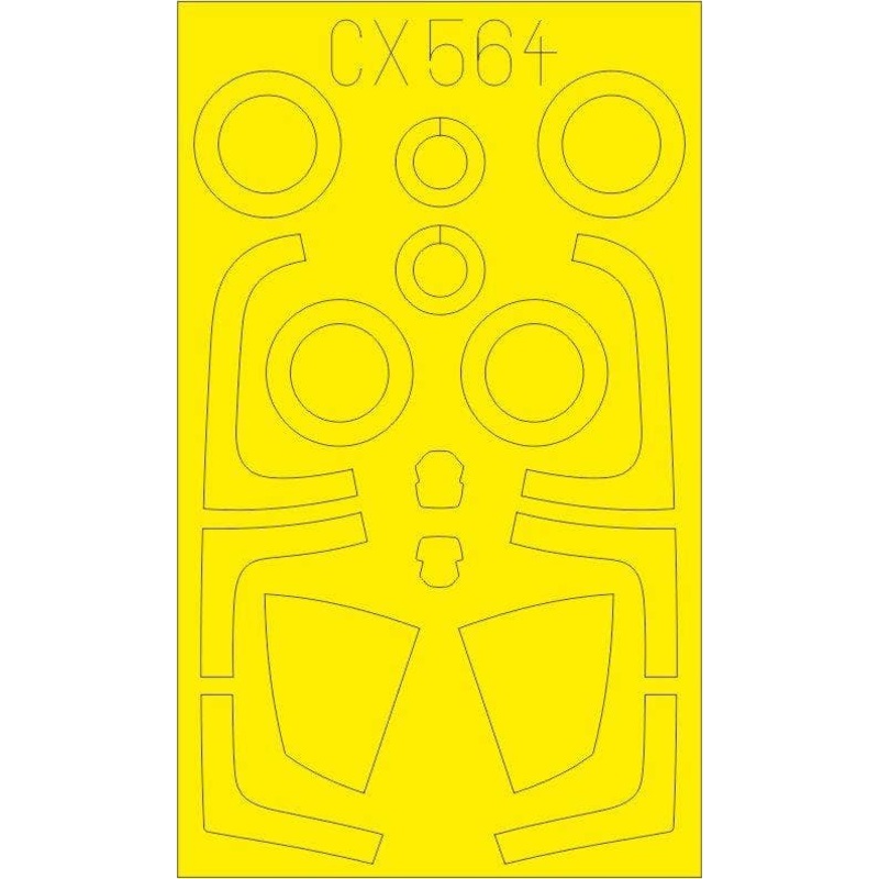 1/72 F-15J Masking Sheet (for Great Wall Hobby)