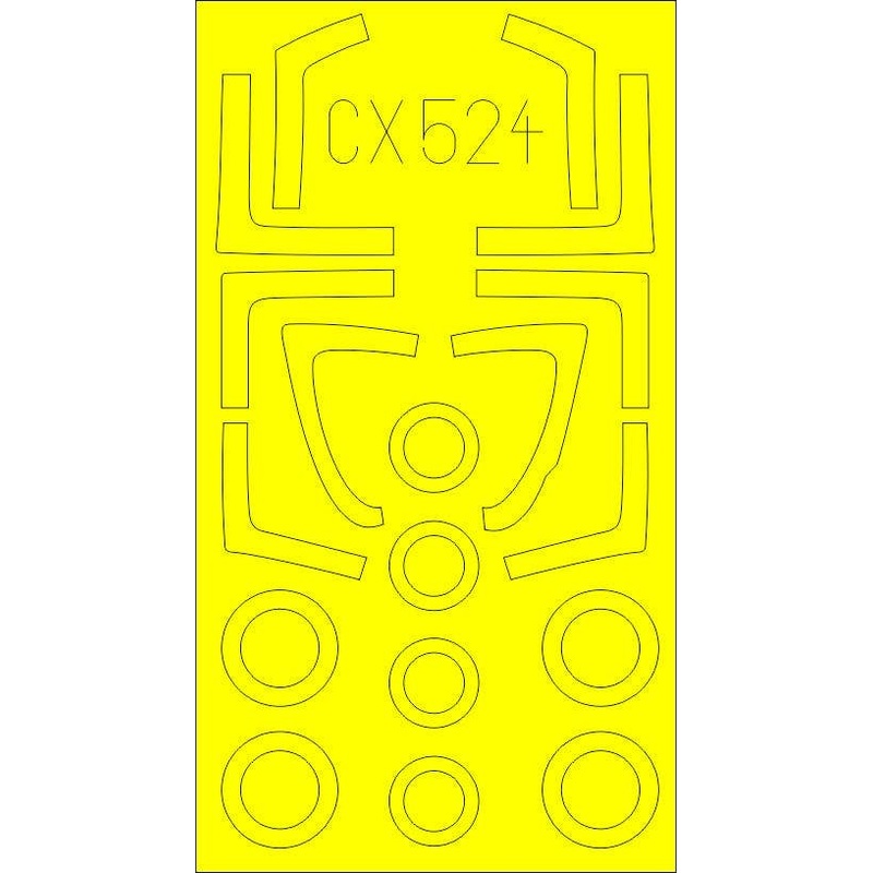 1/72 F/A-18F Masking Sheet (for Academy)