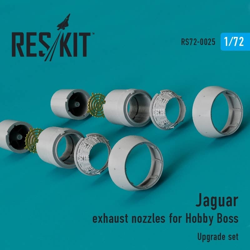 1/72 Jaguar Exhaust Nozzles (for Hobby Boss)